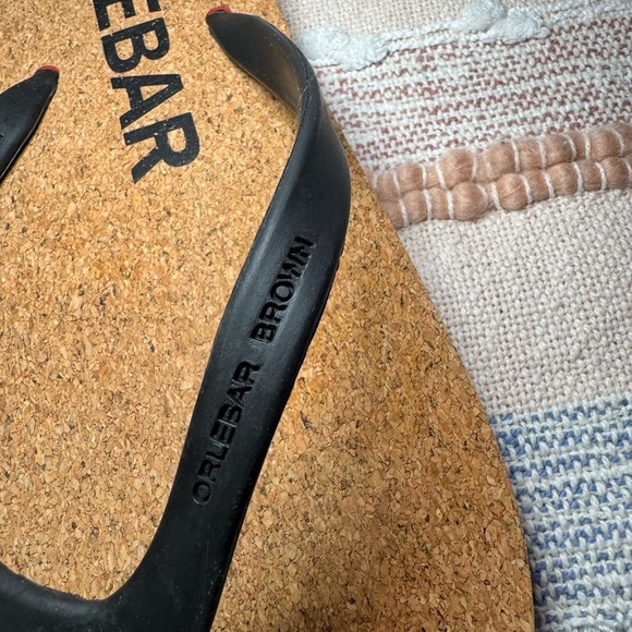 Orlebar Brown Cork Sandals with Black Straps main image 6
